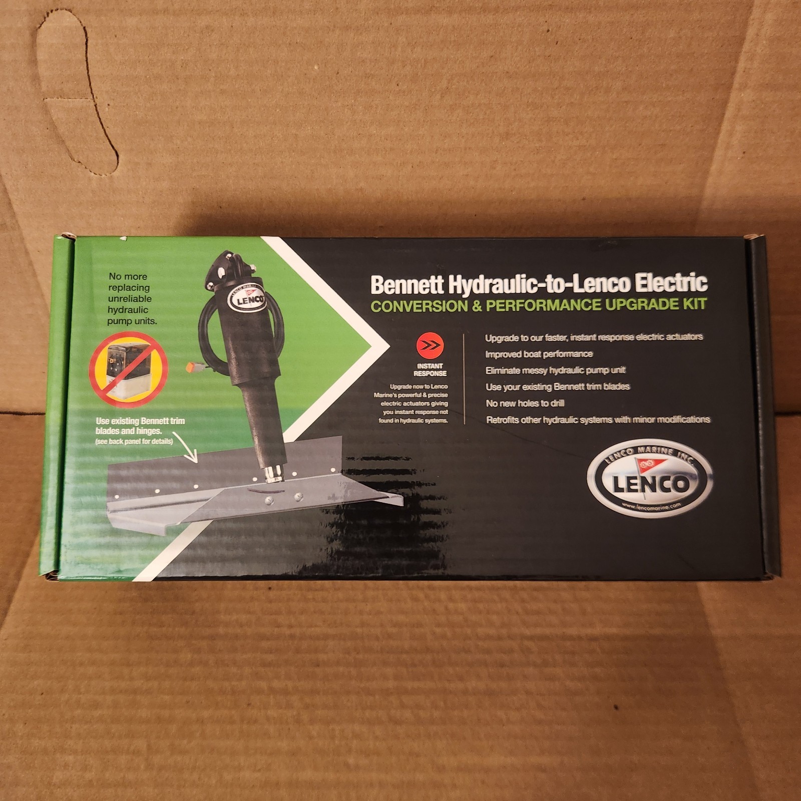 Bennett Hydraulic To Lenco Electric Conversion Performance Upgrade Kit 15064-001 Bennett Hydraulic To Lenco Electric Conversion Performance Upgrade Kit 15064-001
