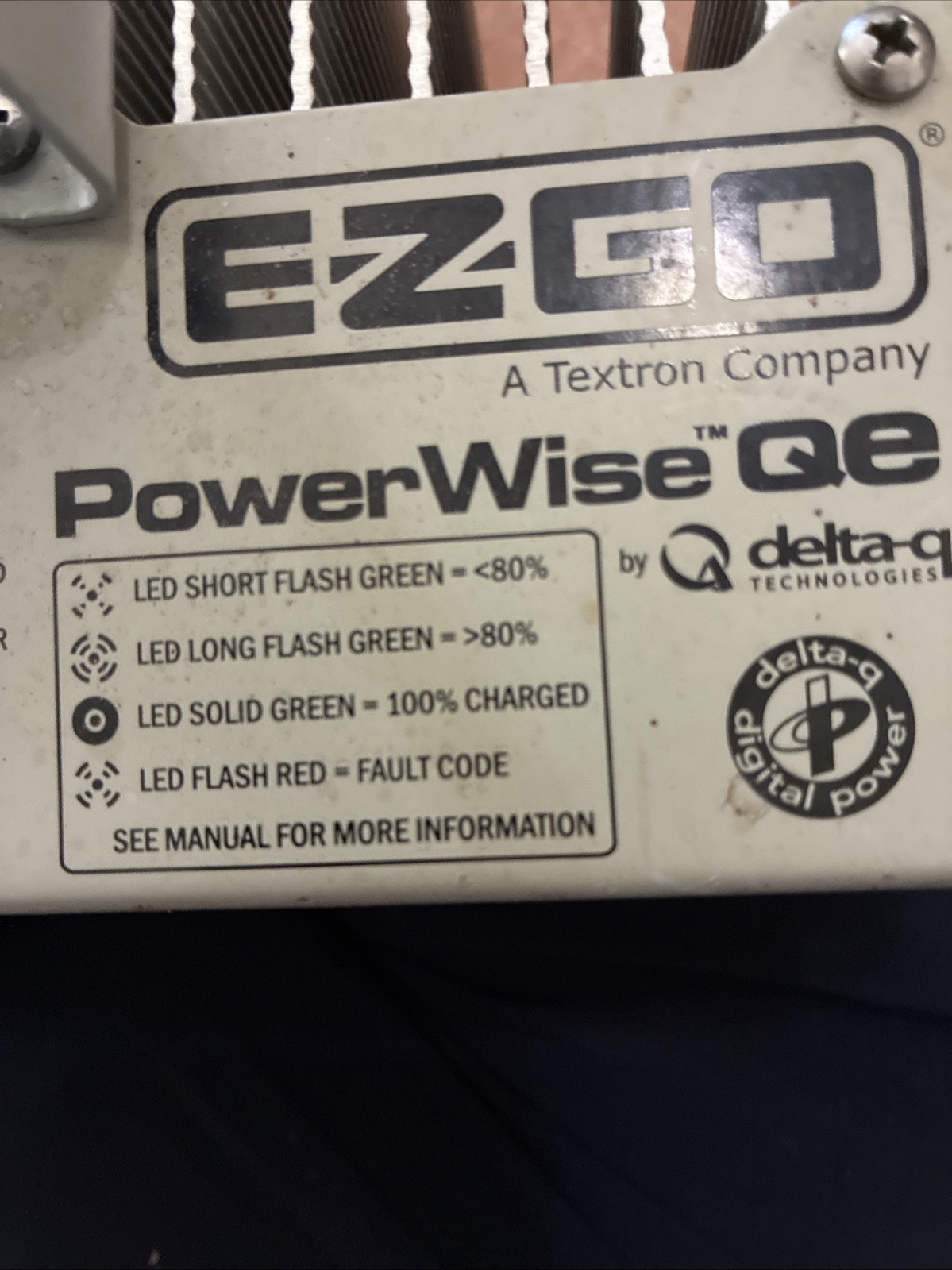 EZGO Delta-q Power Wise QE 48V Golf Cart Battery Charger Tested Working Excelent EZGO Delta-q Power Wise QE 48V Golf Cart Battery Charger Tested Working Excelent