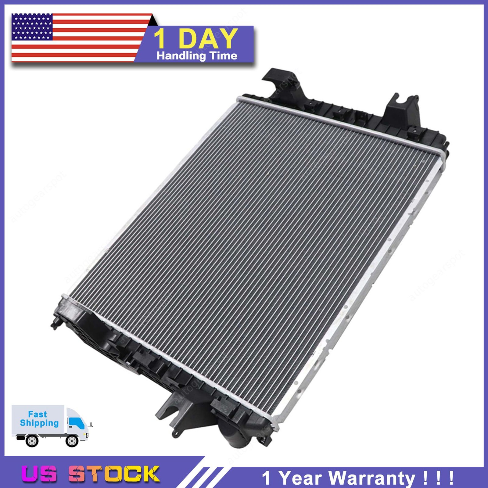 For Ram 2500 3500 4500 5500 2013-2018 6.7L Engine Cooling Radiator