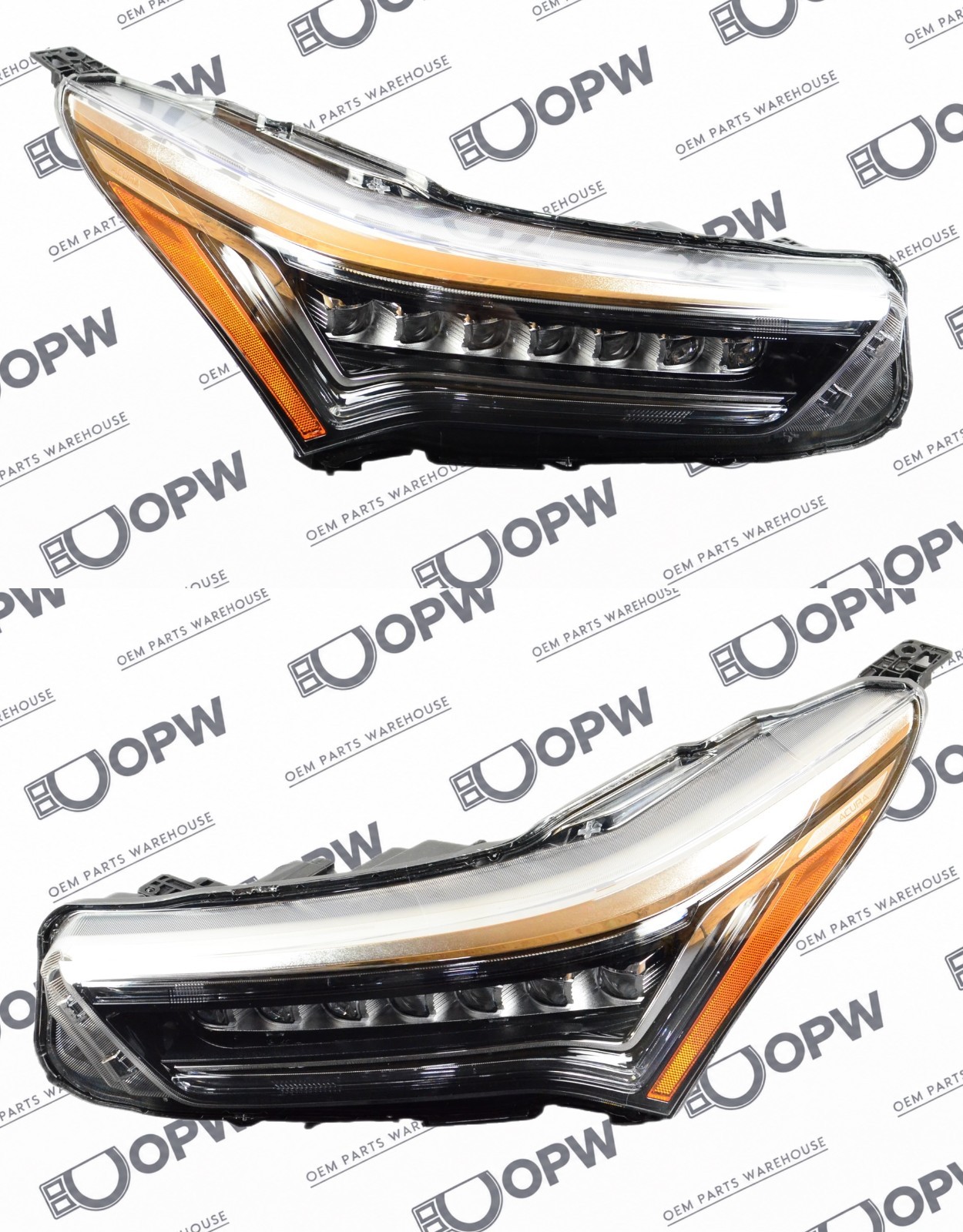 Perfect Genuine 19-21 Acura RDX Chrome LED Headlight Set Pair Left + Right OEM Perfect Genuine 19-21 Acura RDX Chrome LED Headlight Set Pair Left + Right OEM