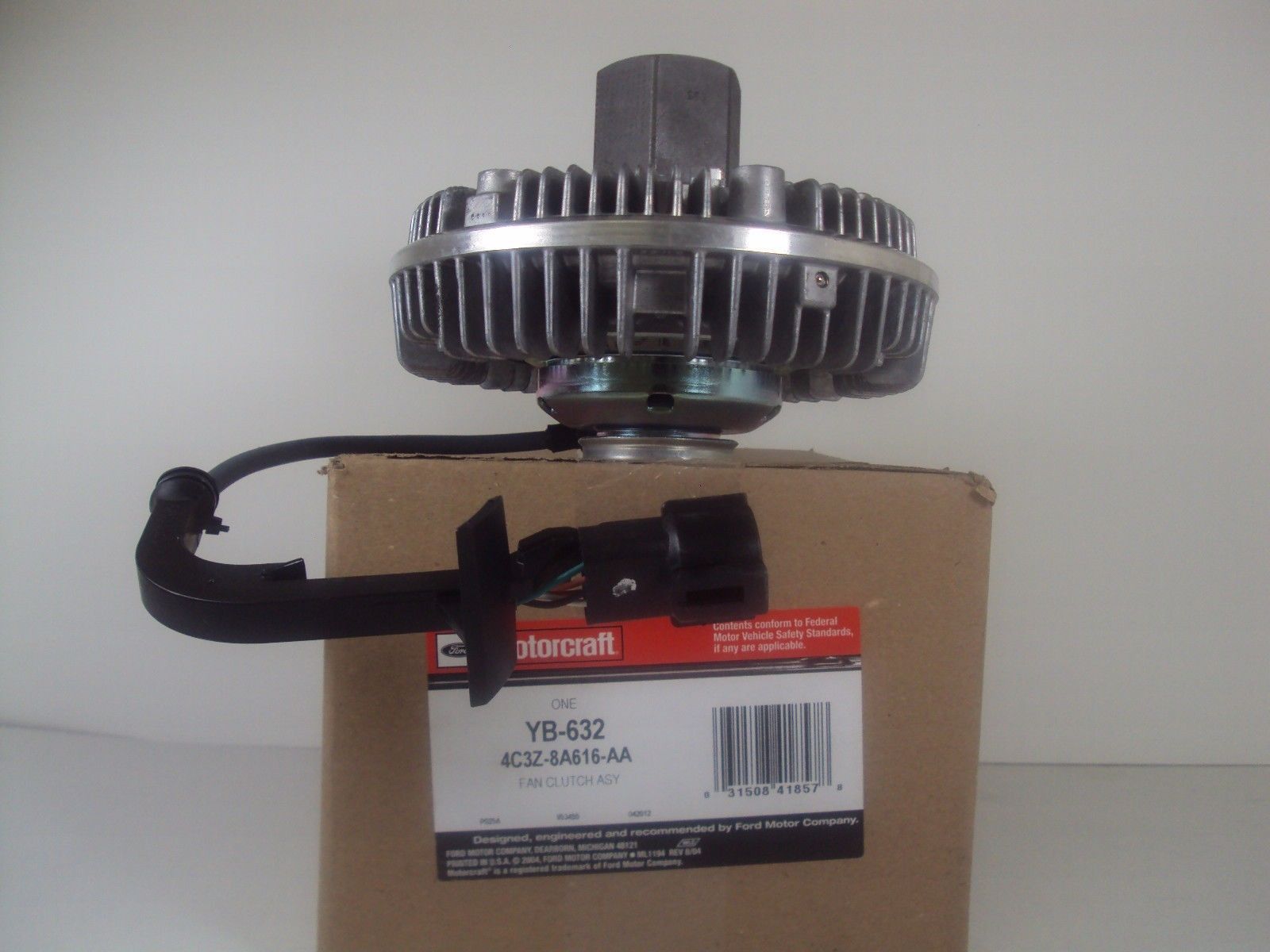 OEM Motorcraft YB632 Engine Cooling Fan Clutch Ford Power stroke 6.0L V8 DIESEL OEM Motorcraft YB632 Engine Cooling Fan Clutch Ford Power stroke 6.0L V8 DIESEL