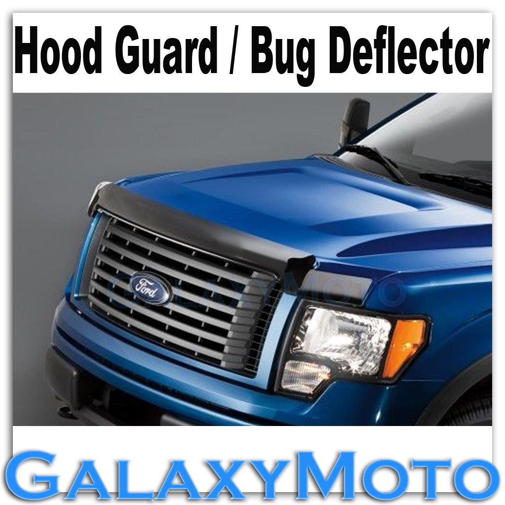 Ford F150 09-14 2014 Truck Smoke Bug Shield Deflector Hood Guard Protector Ford F150 09-14 2014 Truck Smoke Bug Shield Deflector Hood Guard Protector