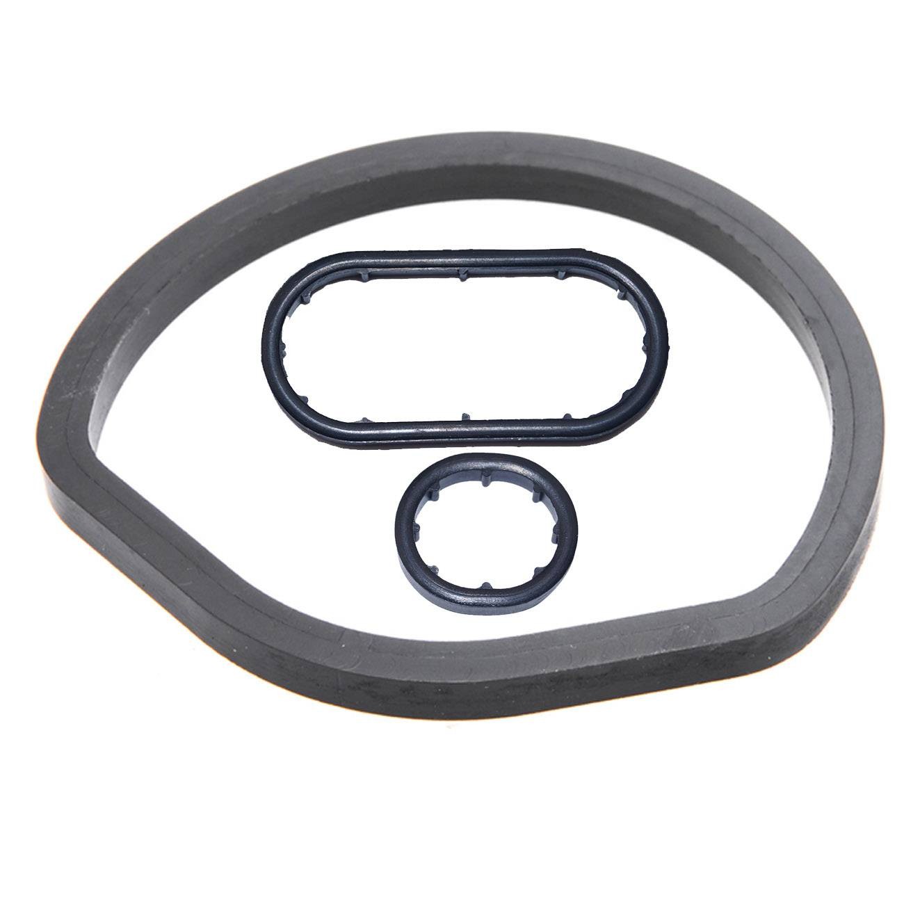 3PCS Engine Oil Cooler Seal Kit for Mercedes Benz W163 W202 W208 W210