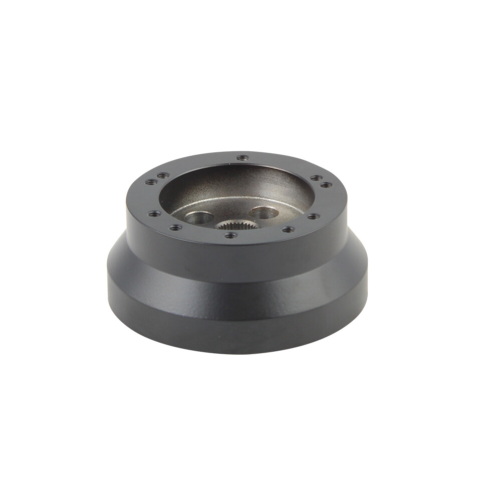 Matte Black Short Hub Adapter for Steering Wheels