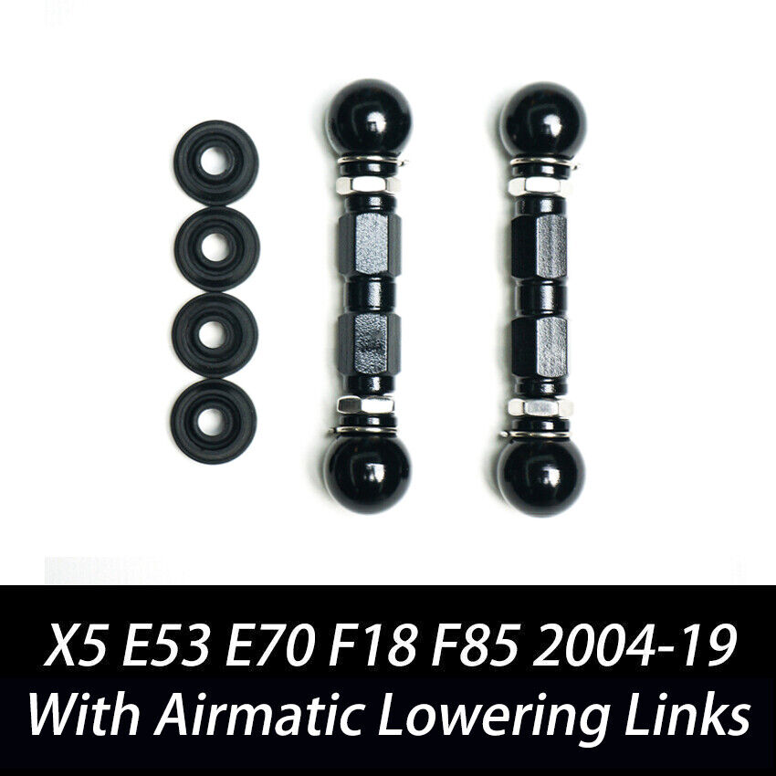 Adjustable Air Suspension Lowering Links Kit For BMW X5 E53 E70 F15 F85 X5M REAR