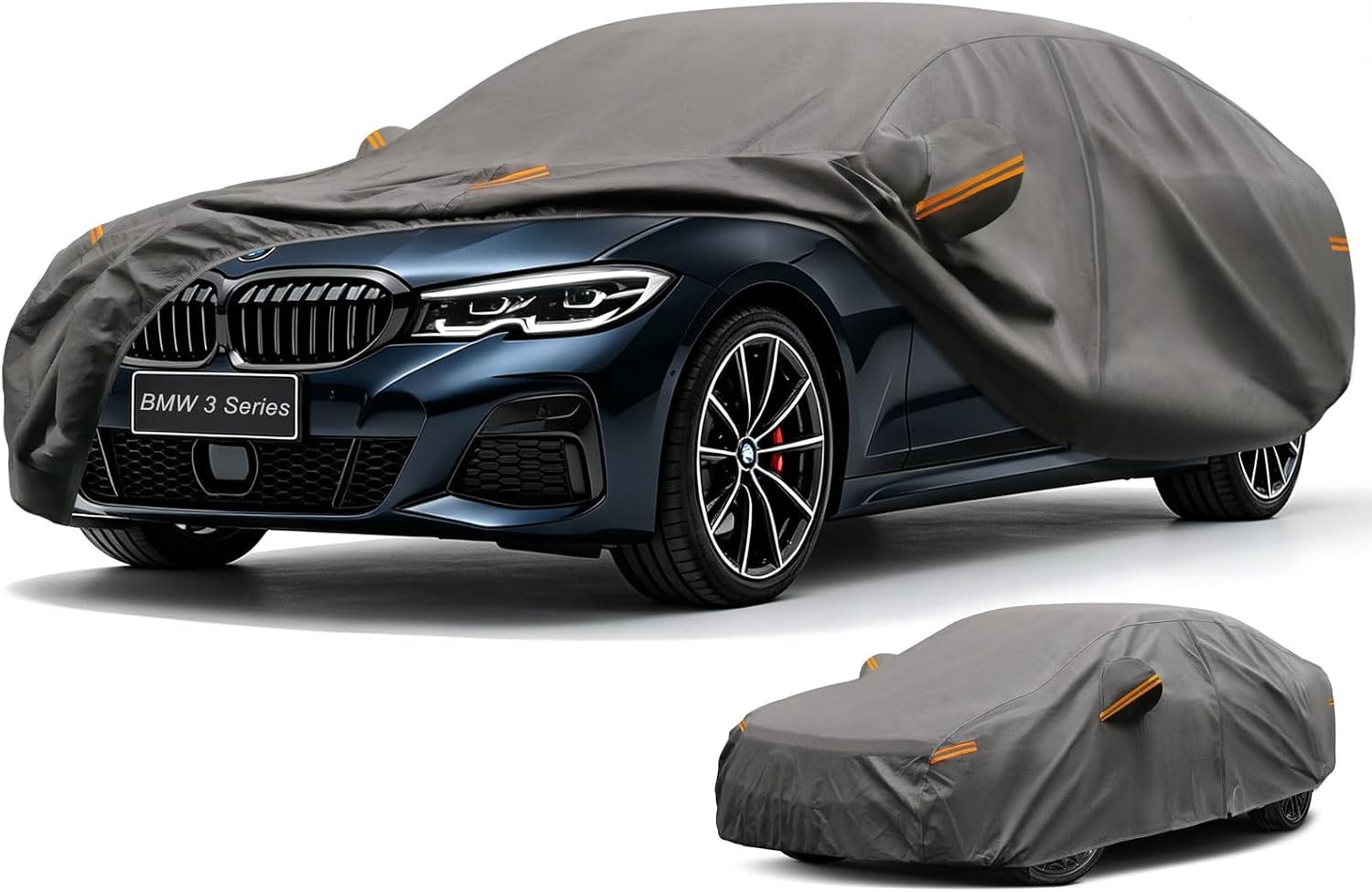 Waterproof Heavy Duty Car Cover for BMW 3-Series 2013-2026