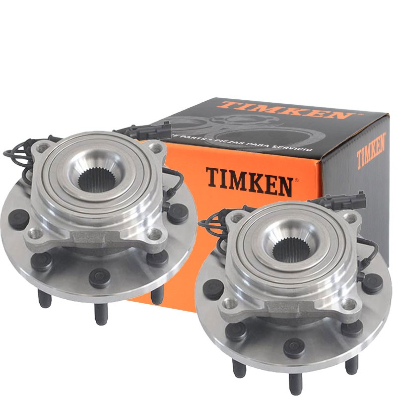 4WD TIMKEN Front Wheel Bearing Hub Assembly Pair For Ram 2500 Wheel bearing