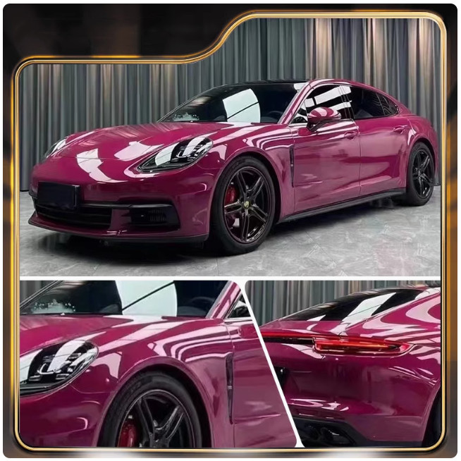 Metallic Glossy Vinyl Whole Car Wrap Film Change Colour Sticker Air/Bubble Free Metallic Glossy Vinyl Whole Car Wrap Film Change Colour Sticker Air/Bubble Free