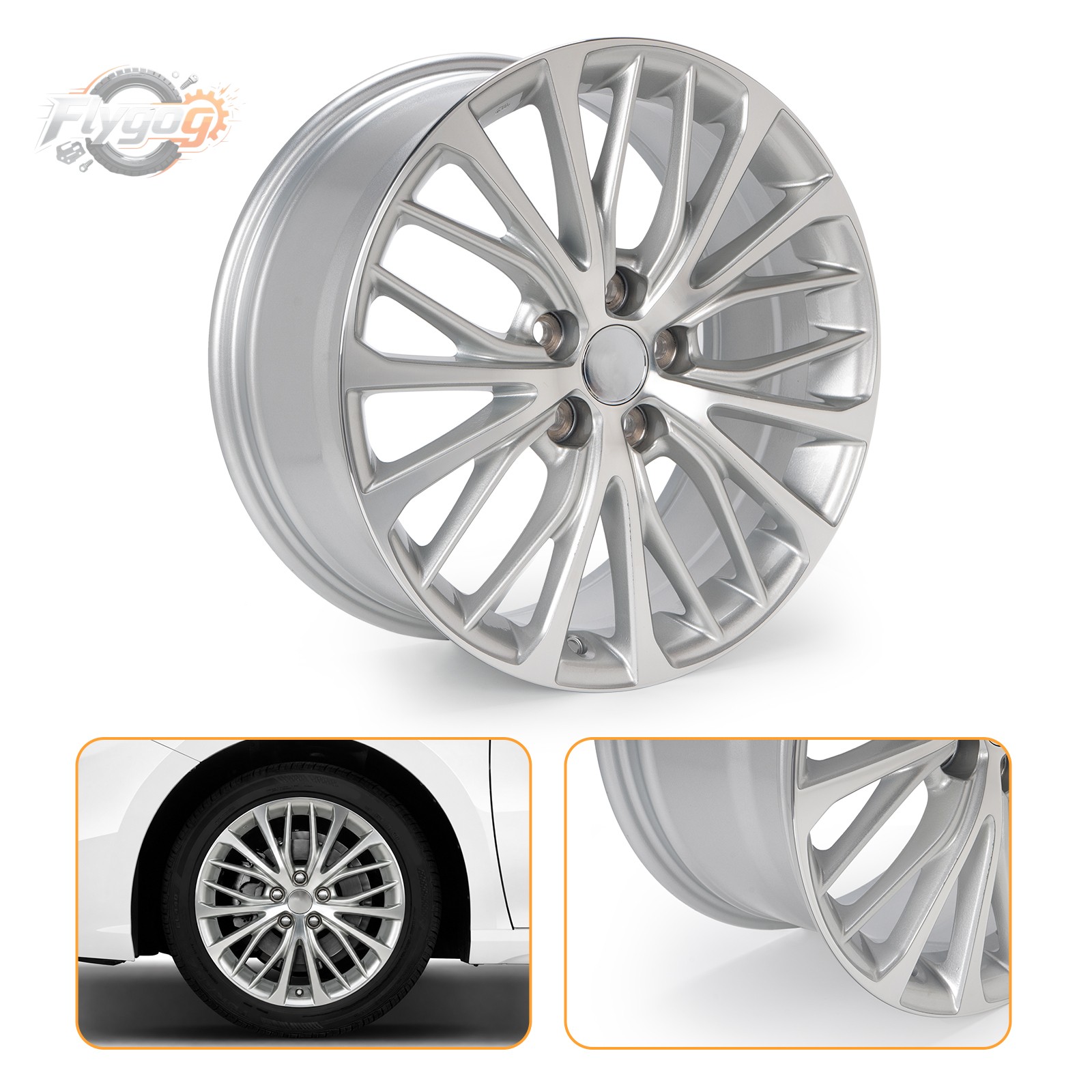 New 18X8In Alloy Wheel Rim Replacement For 2018-2020 Toyota Camry Xle 4261106F80