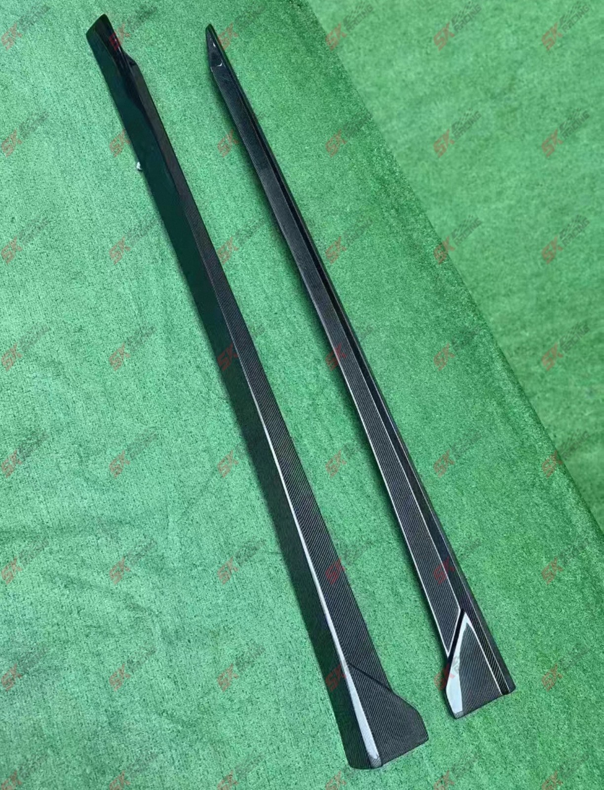 Glossy Black/Forged/Carbon Fiber Side Skirts Kits Fits For BMW X5M F95 2020-2023