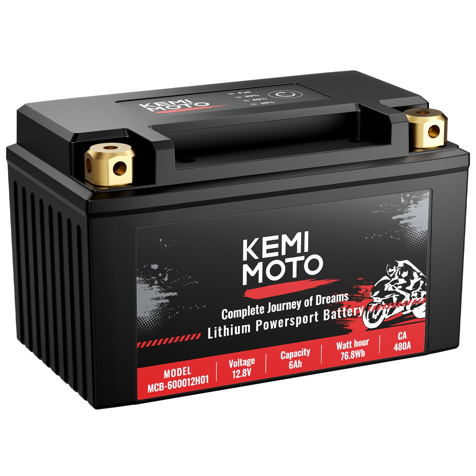 Lithium Motorcycle Battery YTX14-BS YTX9-BS 12v 6Ah 480A for ATV UTV Dirt Bike