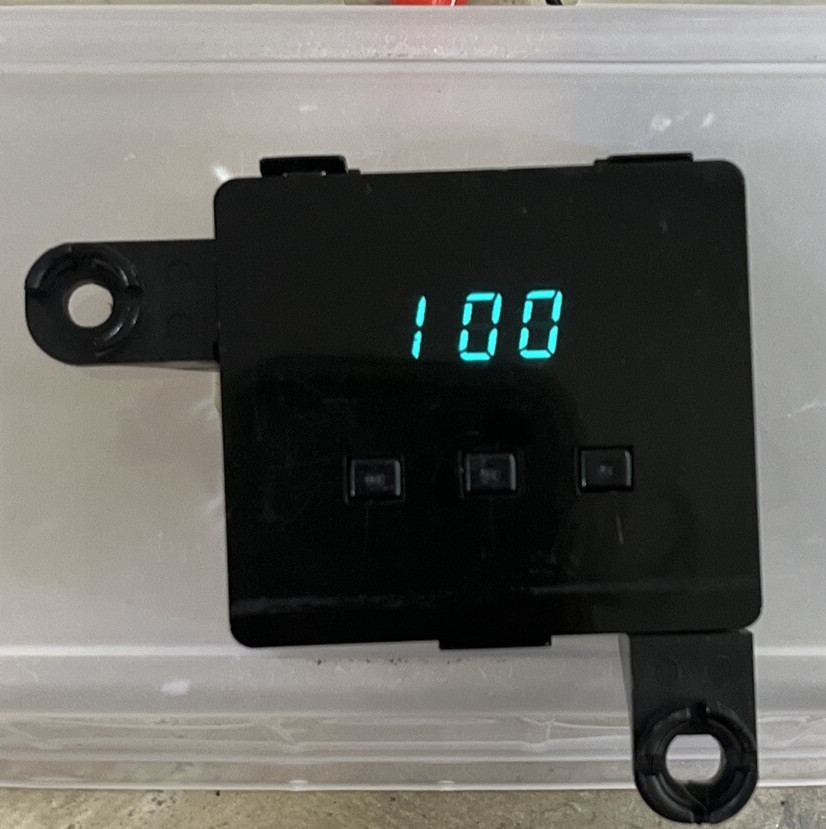 REBUILT 1989-1994 Toyota Pickup 1990-1995 4Runner Dash Jeco Clock Digital REBUILT 1989-1994 Toyota Pickup 1990-1995 4Runner Dash Jeco Clock Digital