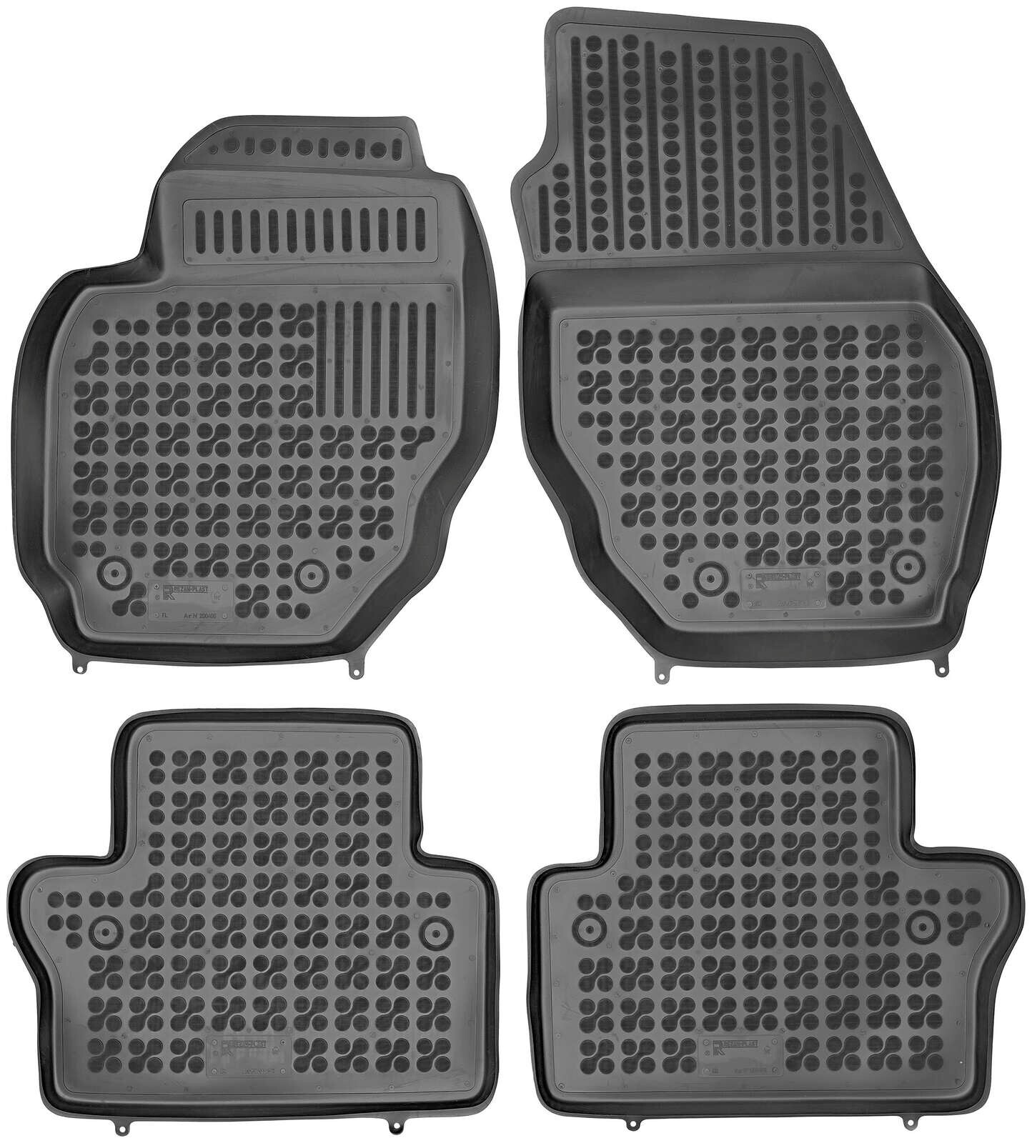 Rezaw-Plast Car Mats for 2007-2016 Volvo S80 Floor Mats Tailored All Weather