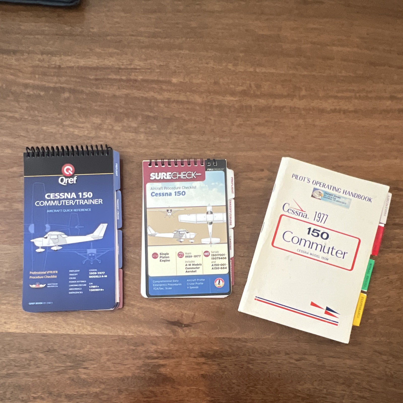 Cessna 150 Assorted Manuals/ Reference Checklists Cessna 150 Assorted Manuals/ Reference Checklists
