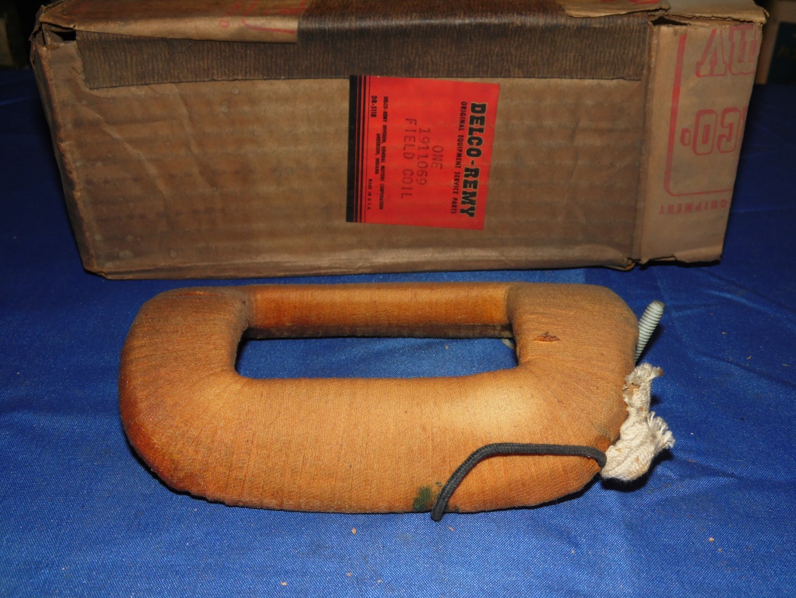 NOS OEM Vintage Delco Remy Starter Field Coil 1911069 NOS OEM Vintage Delco Remy Starter Field Coil 1911069