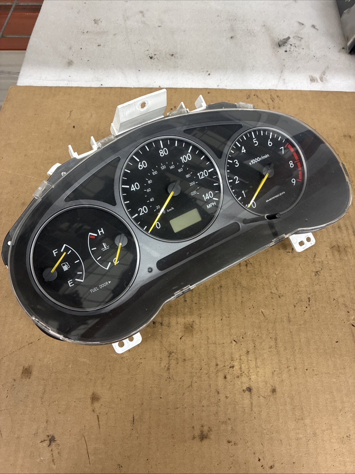 2002-2003 Manual Subaru WRX Impreza Gauge Cluster OEM 2002-2003 Manual Subaru WRX Impreza Gauge Cluster OEM
