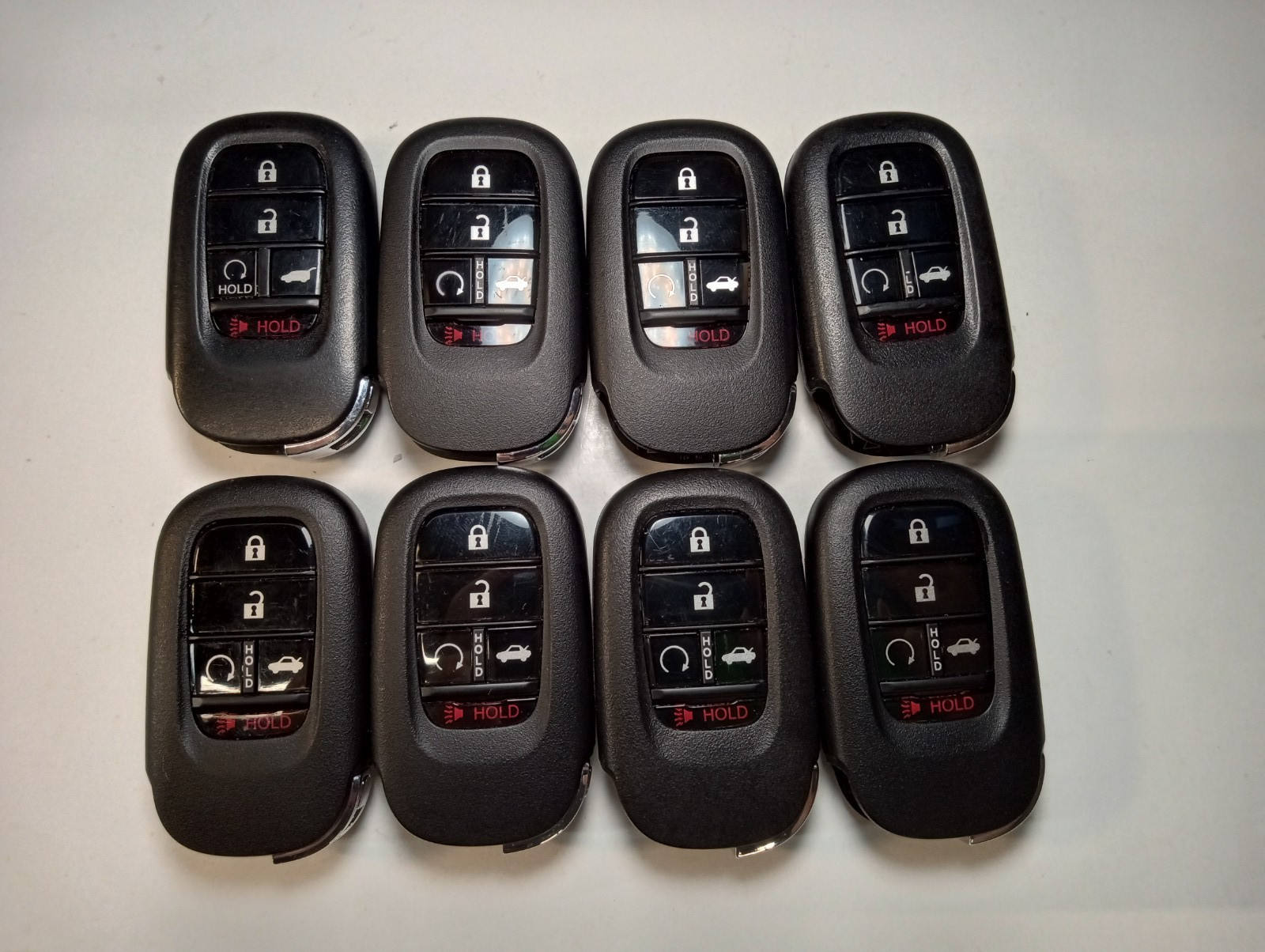 LOT OF 8 OEM HONDA SMART KEY FOB REMOTES KR5TP-4 5 BUTTONS