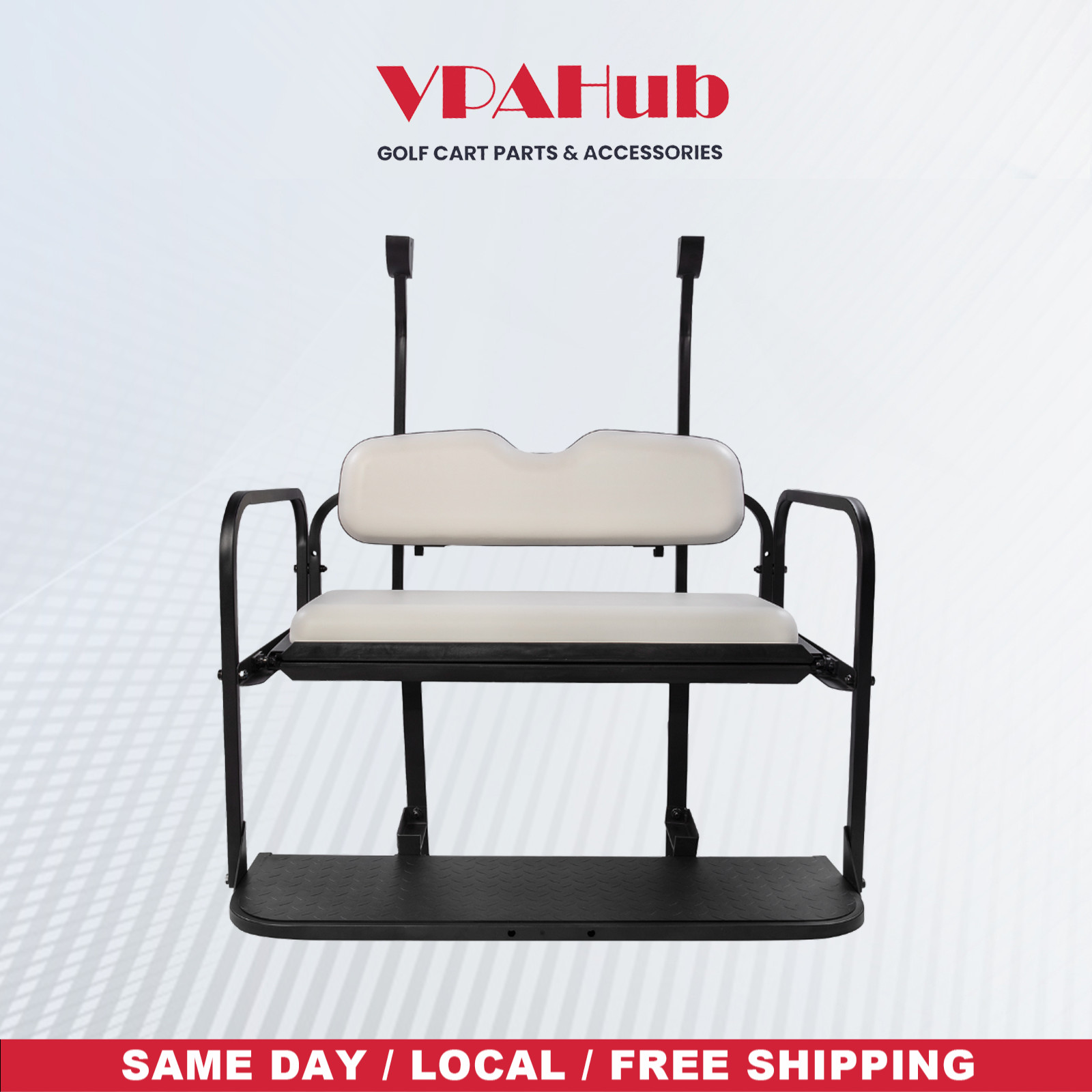 VPAHub Club Car Precedent Tempo Flip Folding White Seat Kit