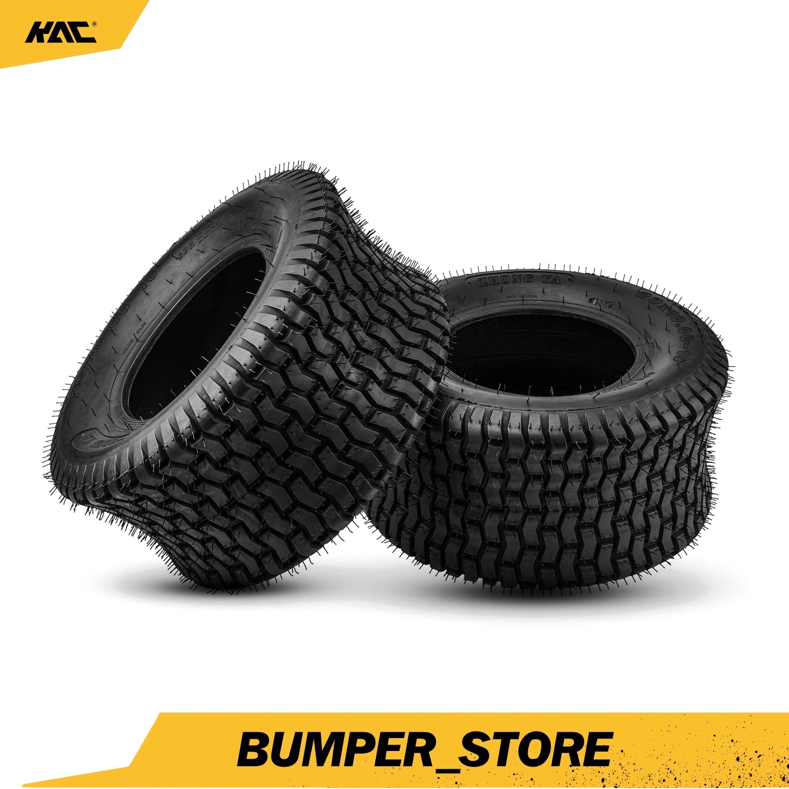 Set of 2 20x10-10 in 20x10x10 in 245/52-10 in 6PR Tubeless Z-102 ATV UTV Tire