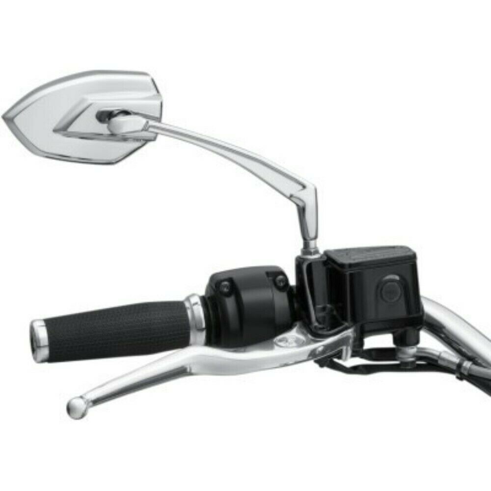 Kuryakyn 1962 Chrome Phantom Convex Pair of Mirrors for all Harley Models 65-25