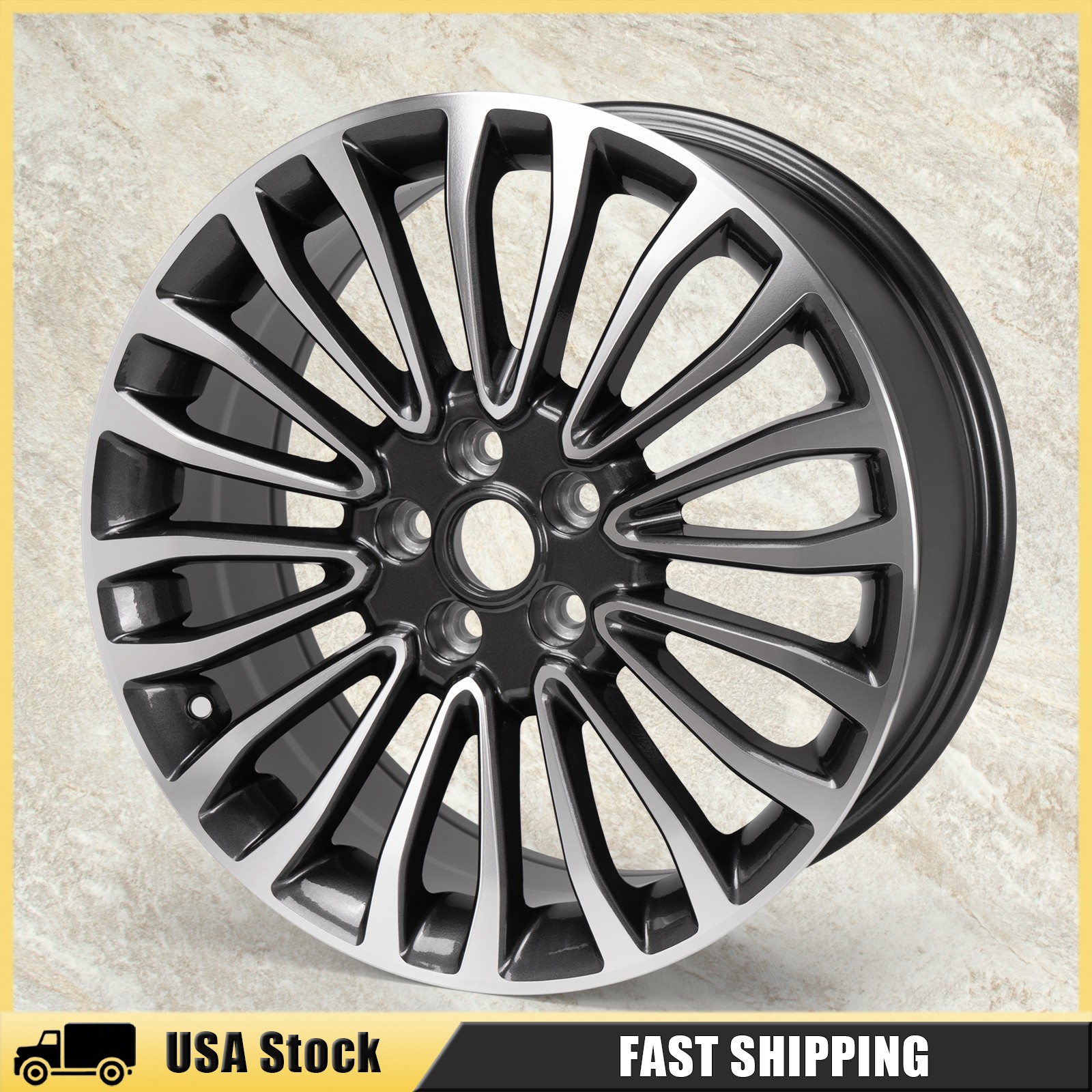 New 18x8 in Alloy Wheel Rim 20 spoke Fits 2017 2018 Ford Fusion Replacement Rim New 18x8 in Alloy Wheel Rim 20 spoke Fits 2017 2018 Ford Fusion Replacement Rim