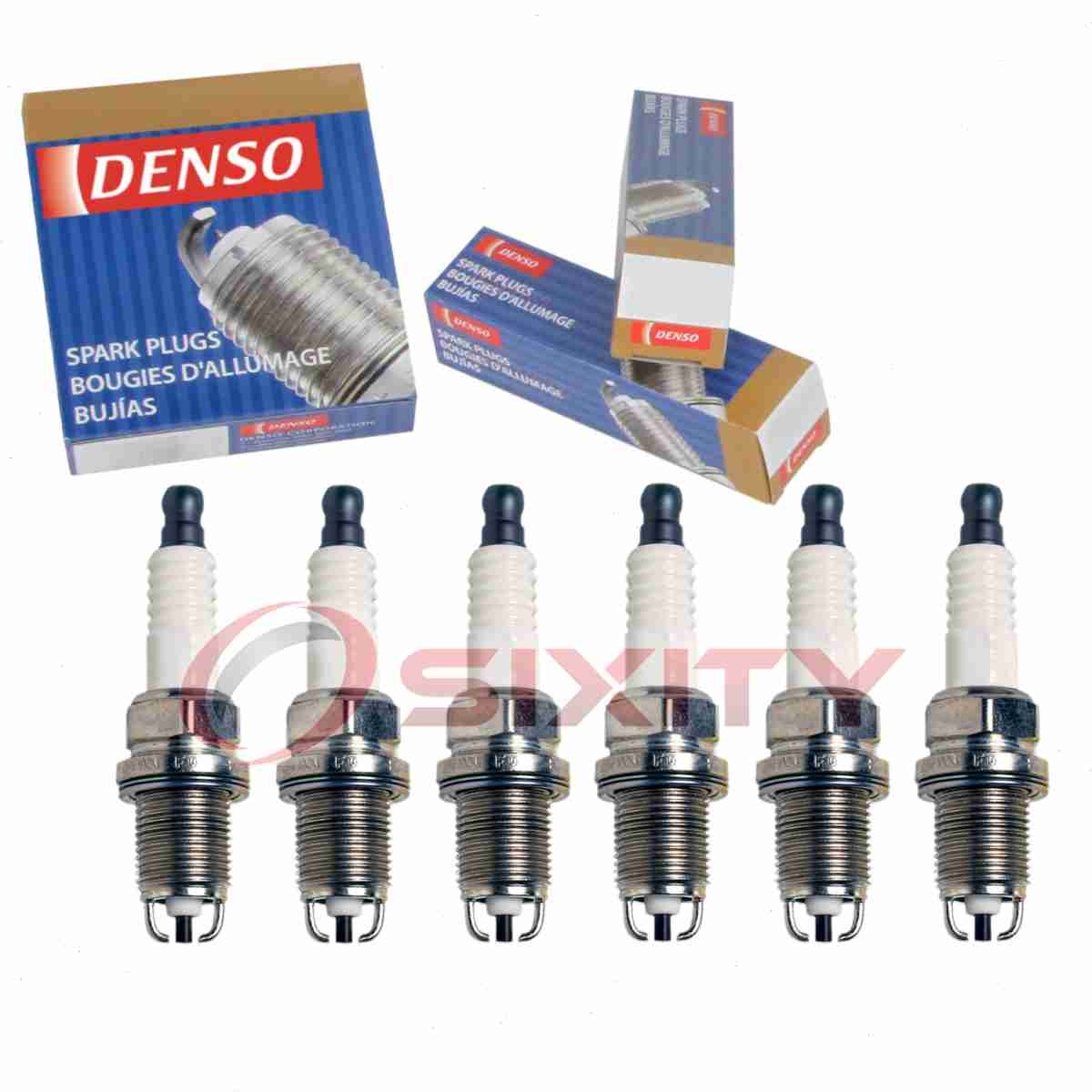 6 pc Denso Standard Spark Plugs for 1996-2002 Toyota 4Runner 3.4L V6 ag 6 pc Denso Standard Spark Plugs for 1996-2002 Toyota 4Runner 3.4L V6 ag