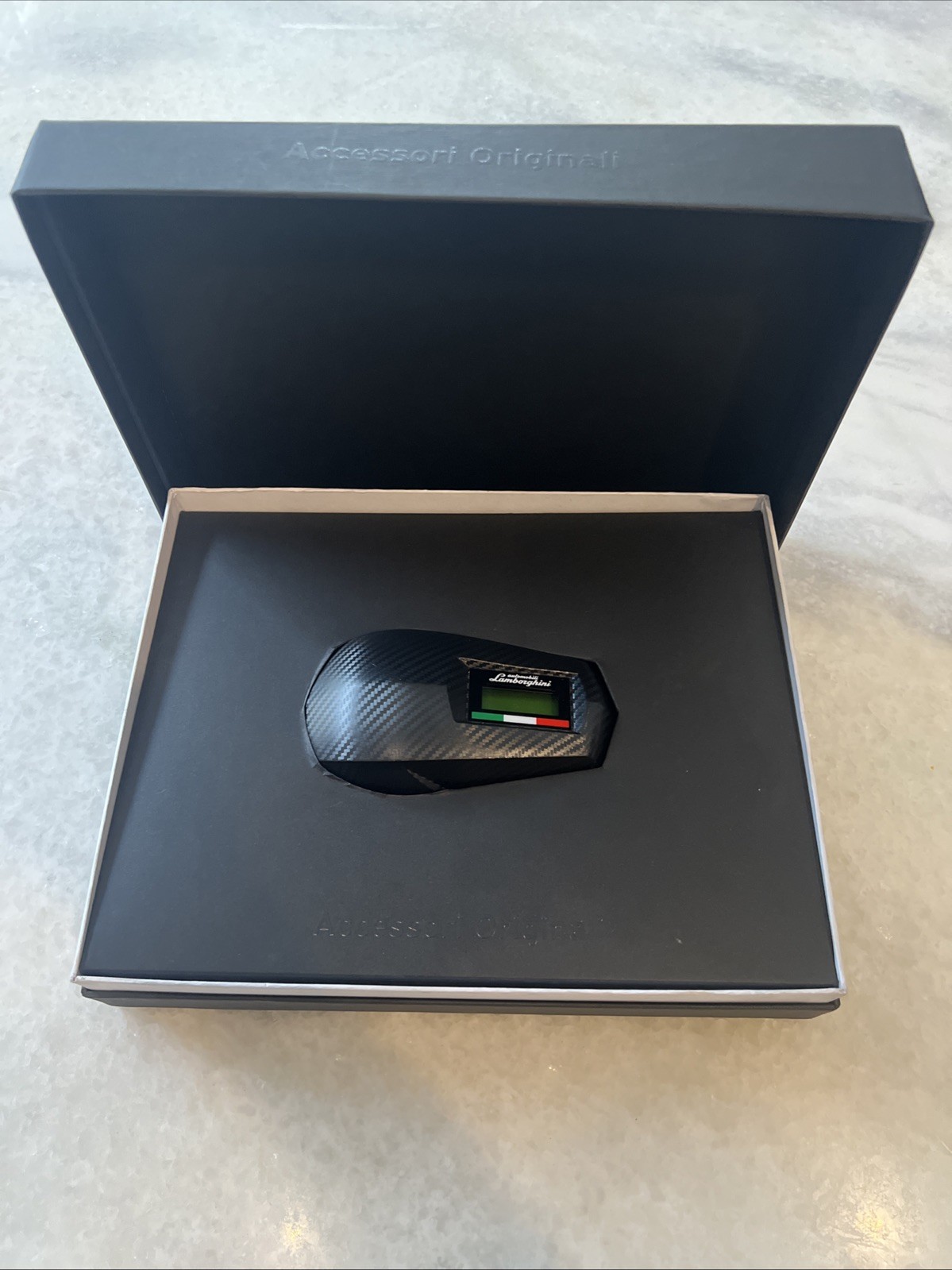 NEW Genuine Lamborghini Trickle Battery Charger Maintainer Carbon Fiber OEM NEW Genuine Lamborghini Trickle Battery Charger Maintainer Carbon Fiber OEM