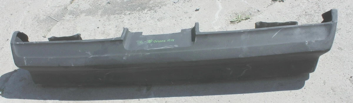 For 1976 1977 1978 Pontiac Firebird Trans Am Fiberglass Rear Bumper
