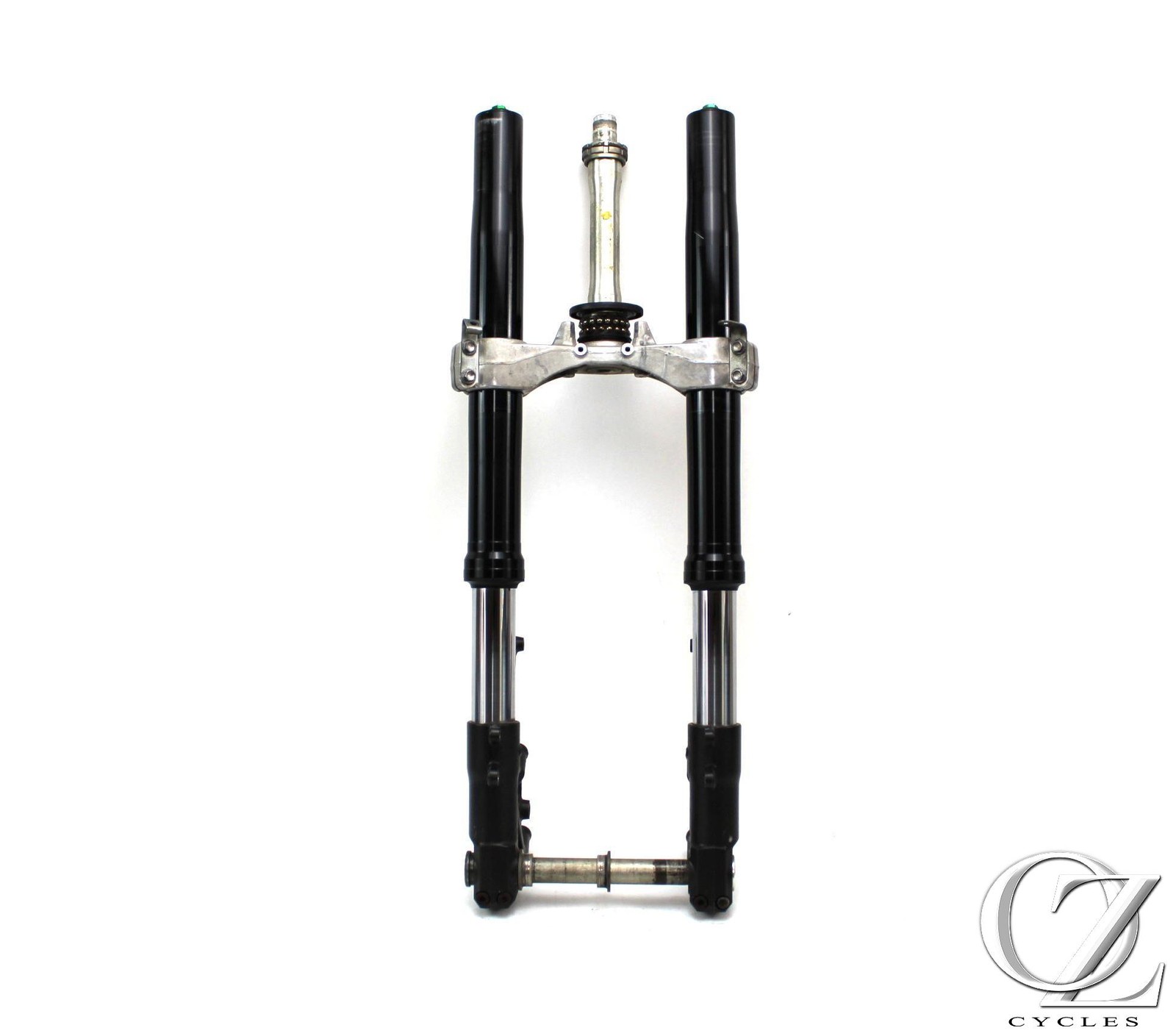 06-11 Kawasaki Ninja ZX14R ZX14 Front End Forks Suspension Straight