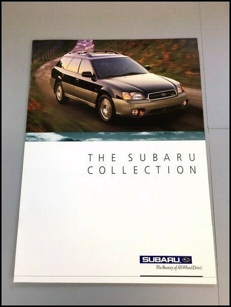 2003 Subaru 22-page Car Sales Brochure Catalog - Forester Outback WRX Baja 2003 Subaru 22-page Car Sales Brochure Catalog - Forester Outback WRX Baja