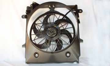 Dual Radiator Condenser Cooling Fan Assembly for 01-11 Ford Ranger 2.3L AT w/AC