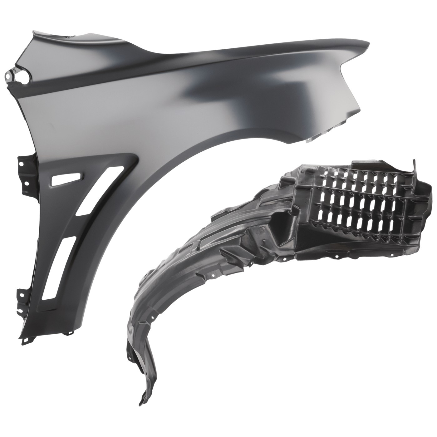 Fender Front Passenger Right Side for Mitsubishi Lancer 2008-2015
