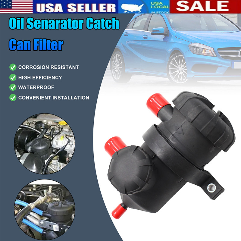 Pro200 US Oil Catch Can Patrol Vent Diesel Replace Engine Air Oil Separator Tank