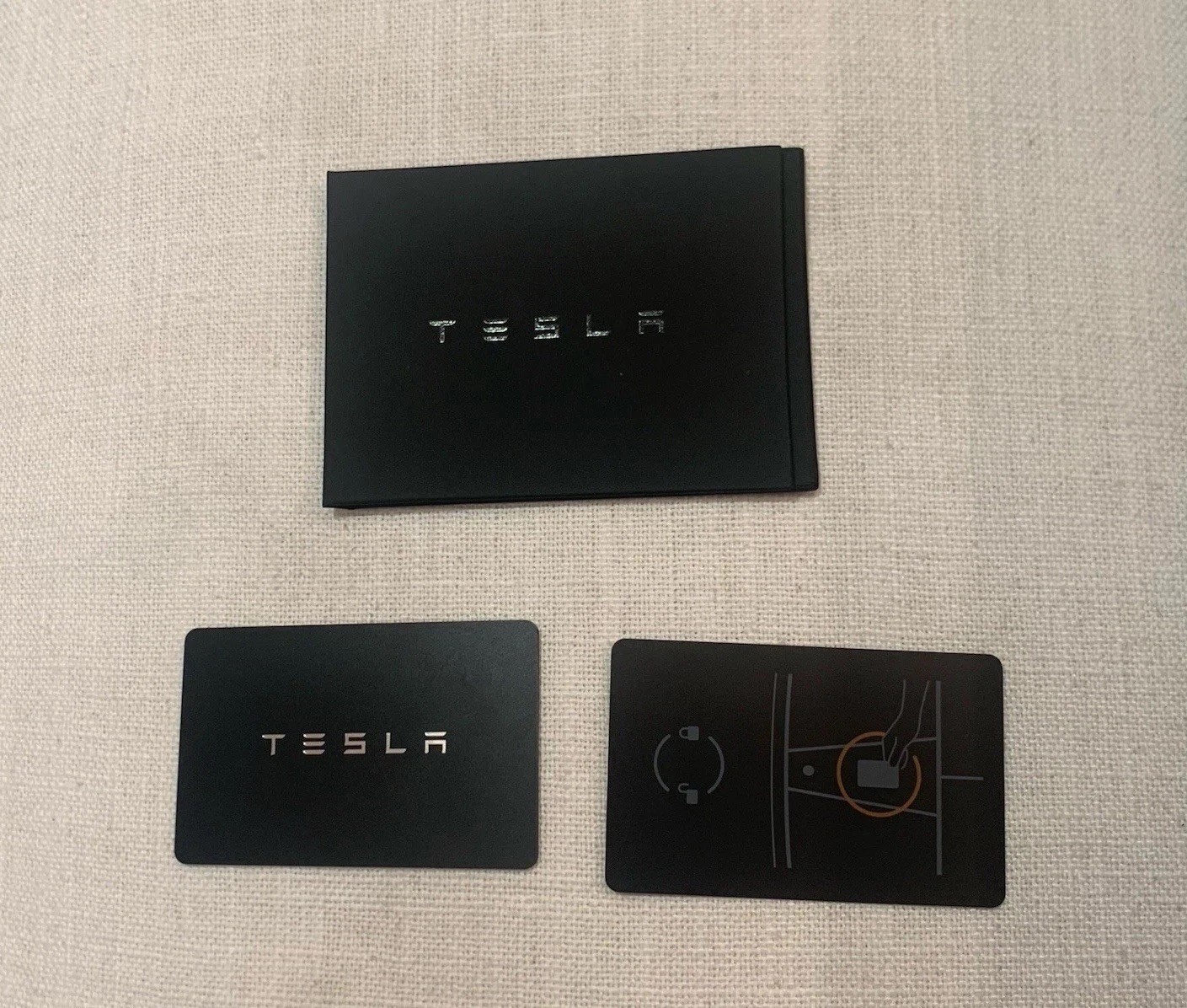 New OEM 2017-2026 TESLA MODEL 3 Y S X Cybertruck  TWO Key Cards 