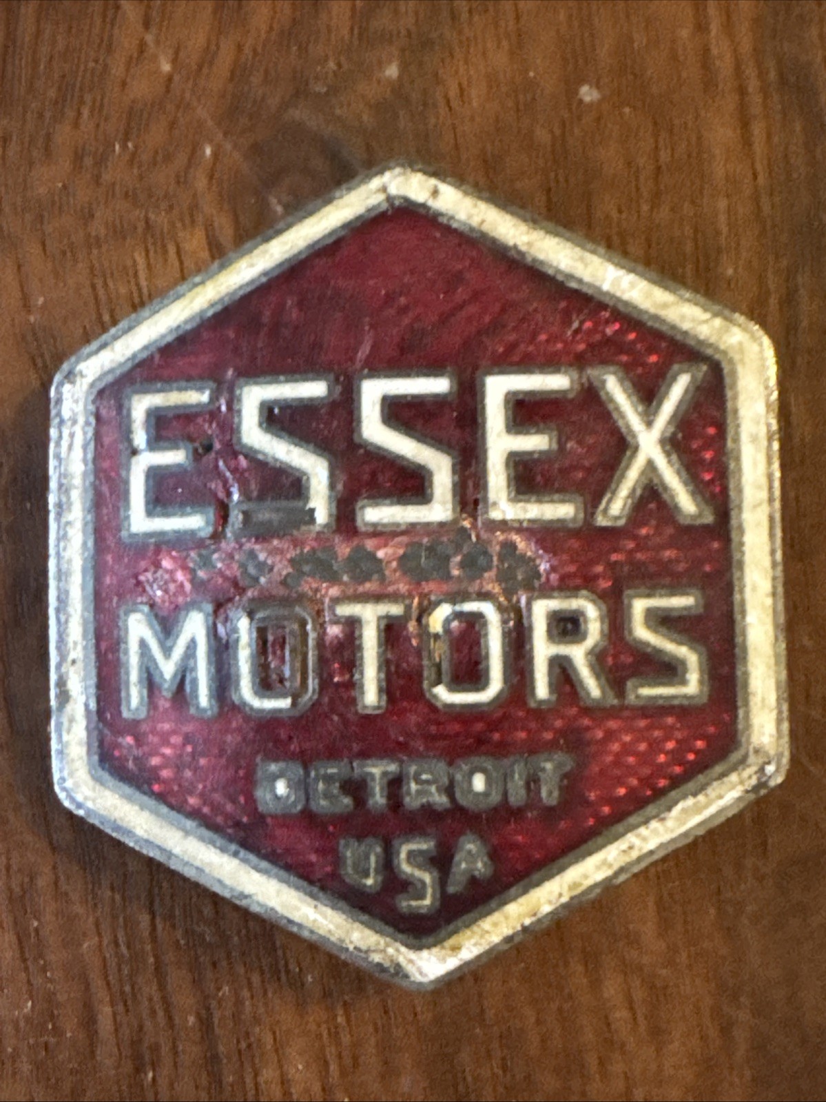 1920s ESSEX RADIATOR emblem N.O.S. 1920s ESSEX RADIATOR emblem N.O.S.
