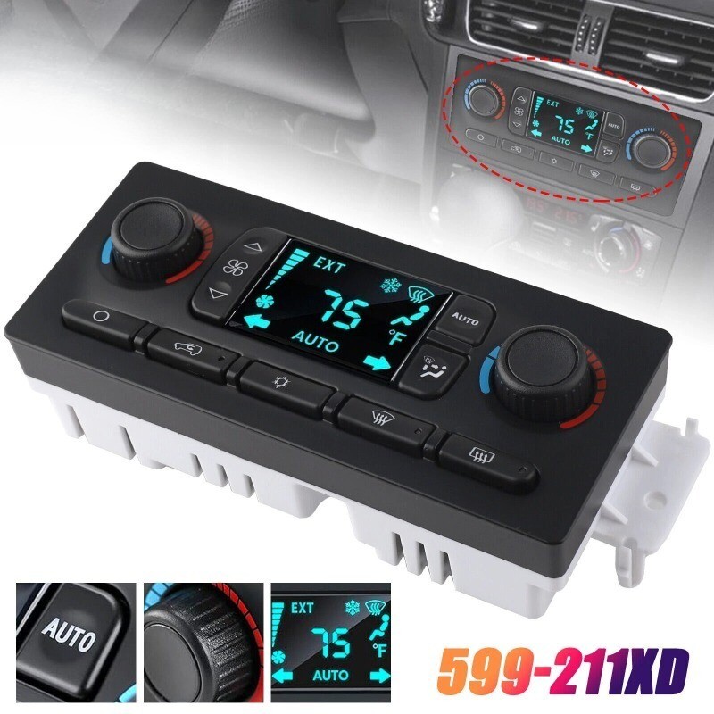 AC Heater Climate Control Module 599-211XD Fit 03-07 Chevy GMC Improved Design AC Heater Climate Control Module 599-211XD Fit 03-07 Chevy GMC Improved Design