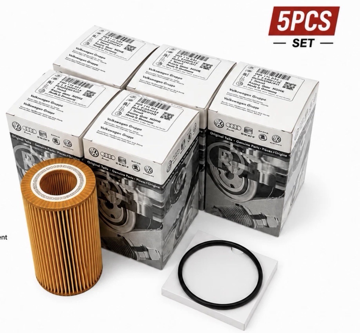 5PCS Genuine OEM VW Audi Oil Filter 06D115562 2.0L 2.5L Jetta Golf Passat 5PCS Genuine OEM VW Audi Oil Filter 06D115562 2.0L 2.5L Jetta Golf Passat