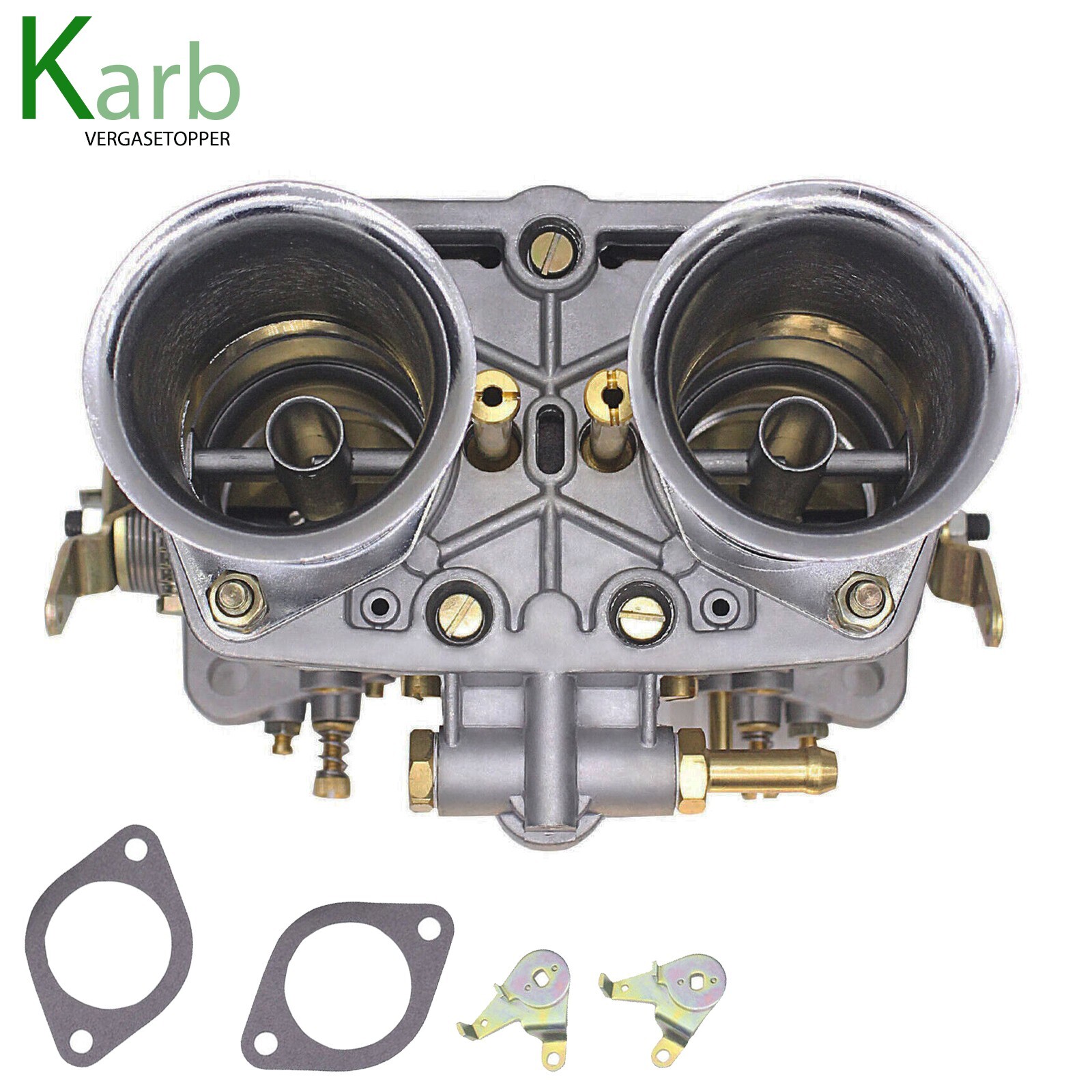 New 48IDF Carburetor With Air Horn For Solex Dellorto Weber EMPI 48MM