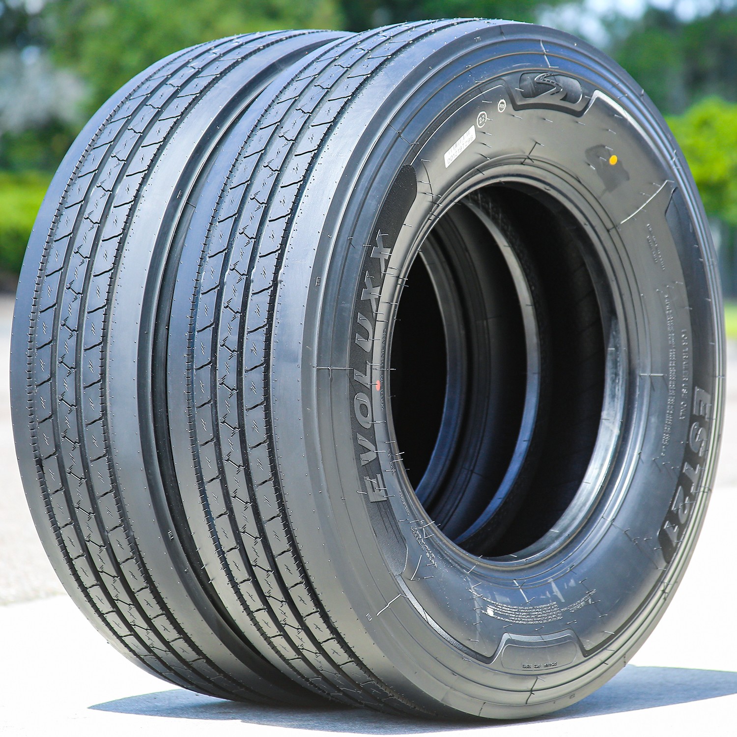 2 Tires ST 235/80R16 130/126M Load H 16 Ply Evoluxx EST21 All Steel Trailer 2 Tires ST 235/80R16 130/126M Load H 16 Ply Evoluxx EST21 All Steel Trailer