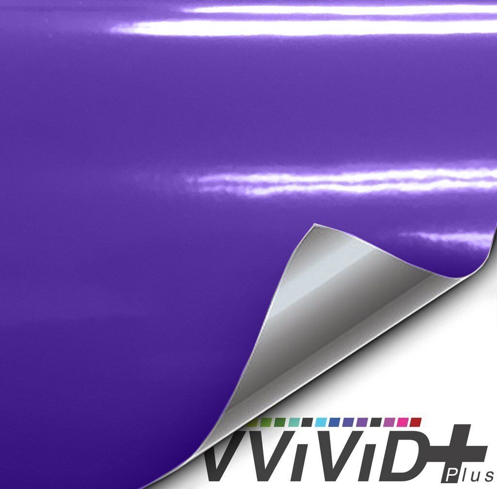 VVivid 2020 VVivid+ Gloss Midnight Purple (Porsche 911 Purple) Vinyl Wrap | V192