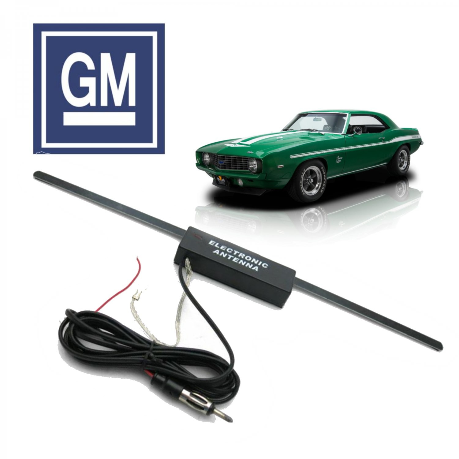 1967-2002 GM F-Body Hidden Stealth FM Stereo Radio Antenna 307 Camaro 6.5l Yenko