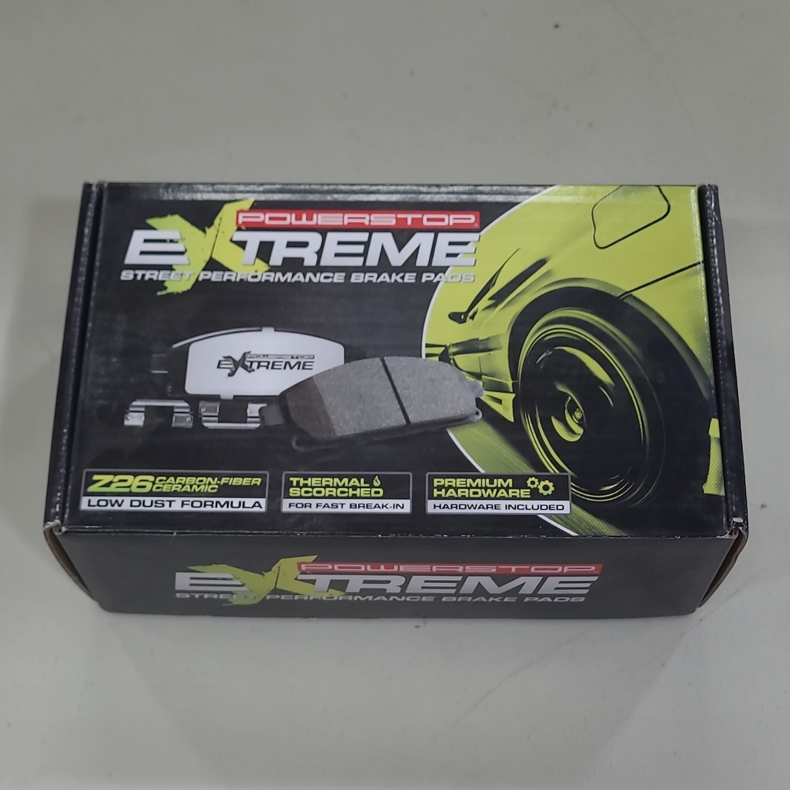 Powerstop Extreme Performance Brake Pads Z26 Street Warrior - 1058 Carbon Fiber Powerstop Extreme Performance Brake Pads Z26 Street Warrior - 1058 Carbon Fiber