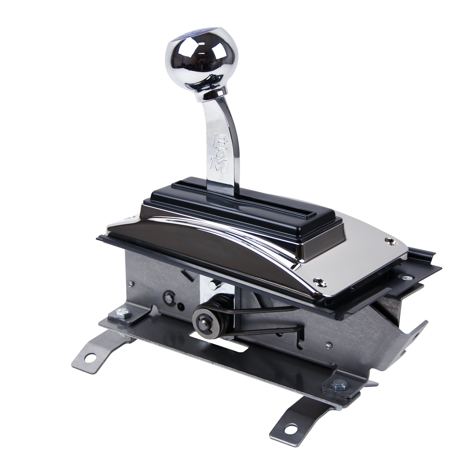 B&M 80688 Automatic Ratchet Shifter - QuickSilver Console