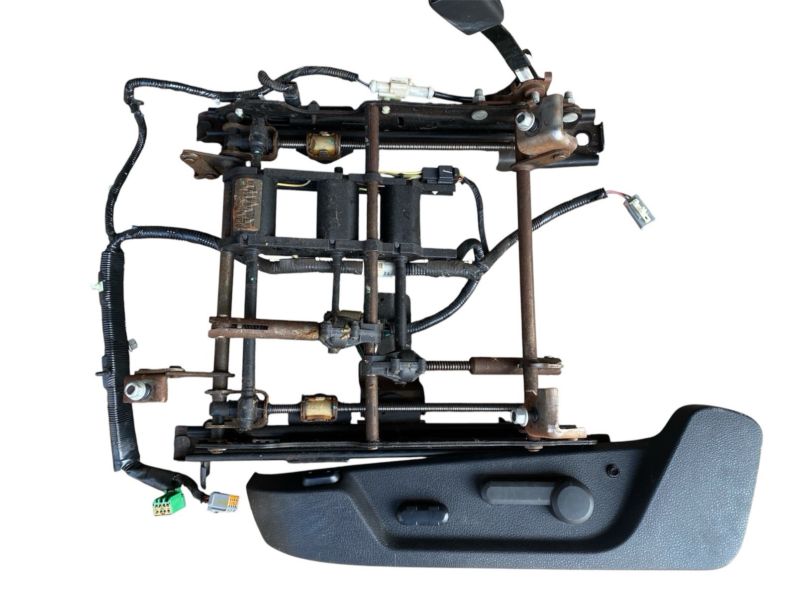 05-14 Ford Mustang Power Seat Track Motor W Bezel & 6 Way Switch OEM 05-14 Ford Mustang Power Seat Track Motor W Bezel & 6 Way Switch OEM