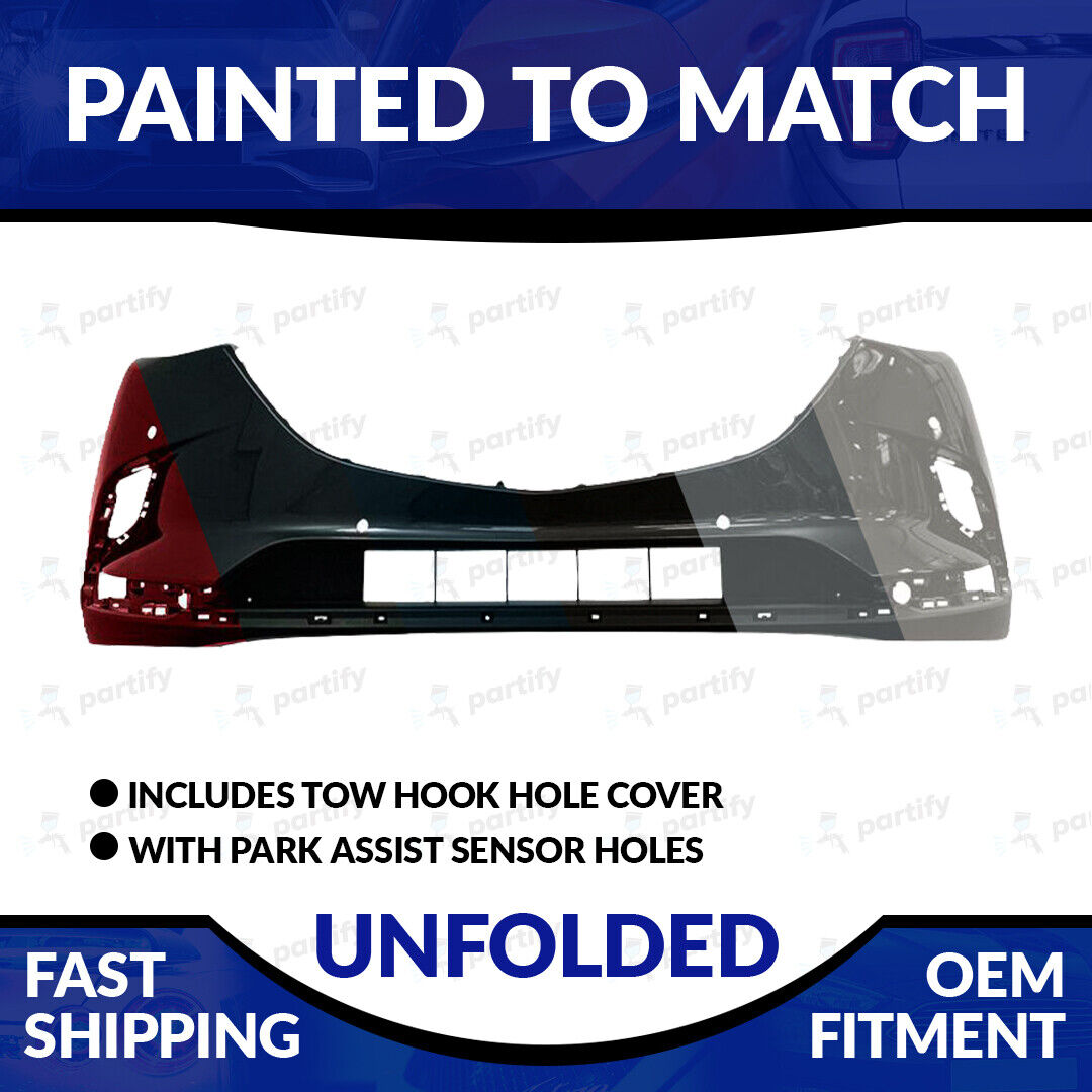 NEW Paint To Match 2018-2022 Mazda CX-9 Unfolded Front Bumper With Sensor Holes