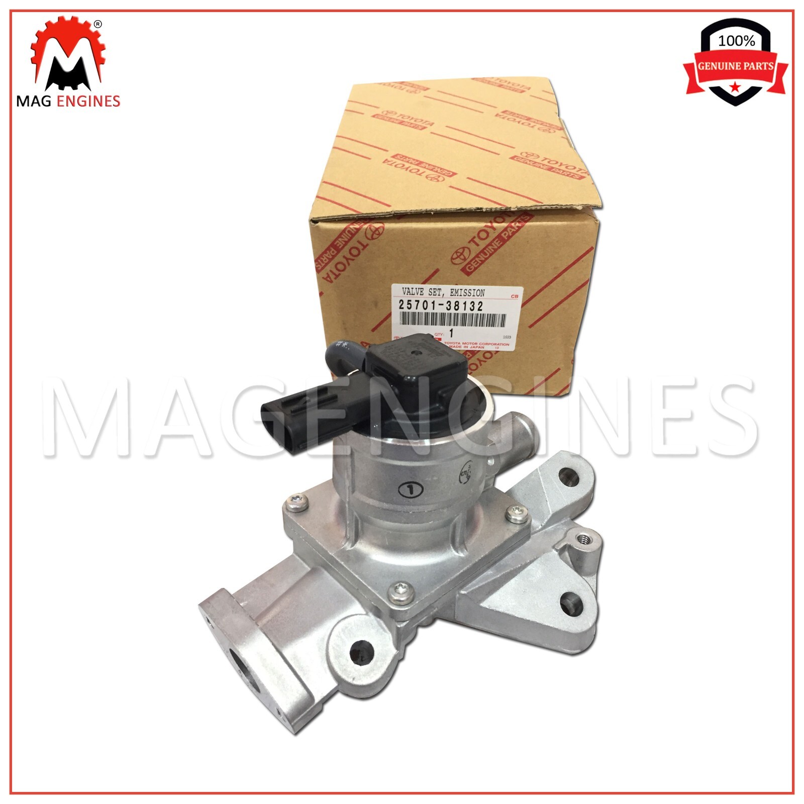 25701-38132 GENUINE OEM VALVE ASSY, AIR SWITCHING FOR TUNDRA GX460 2570138132