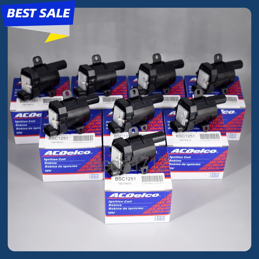 8PCS OEM Ignition Coils For Chevrolet G/M 5.3L 6.0L 4.8L BSC1251 D585 UF262 USA