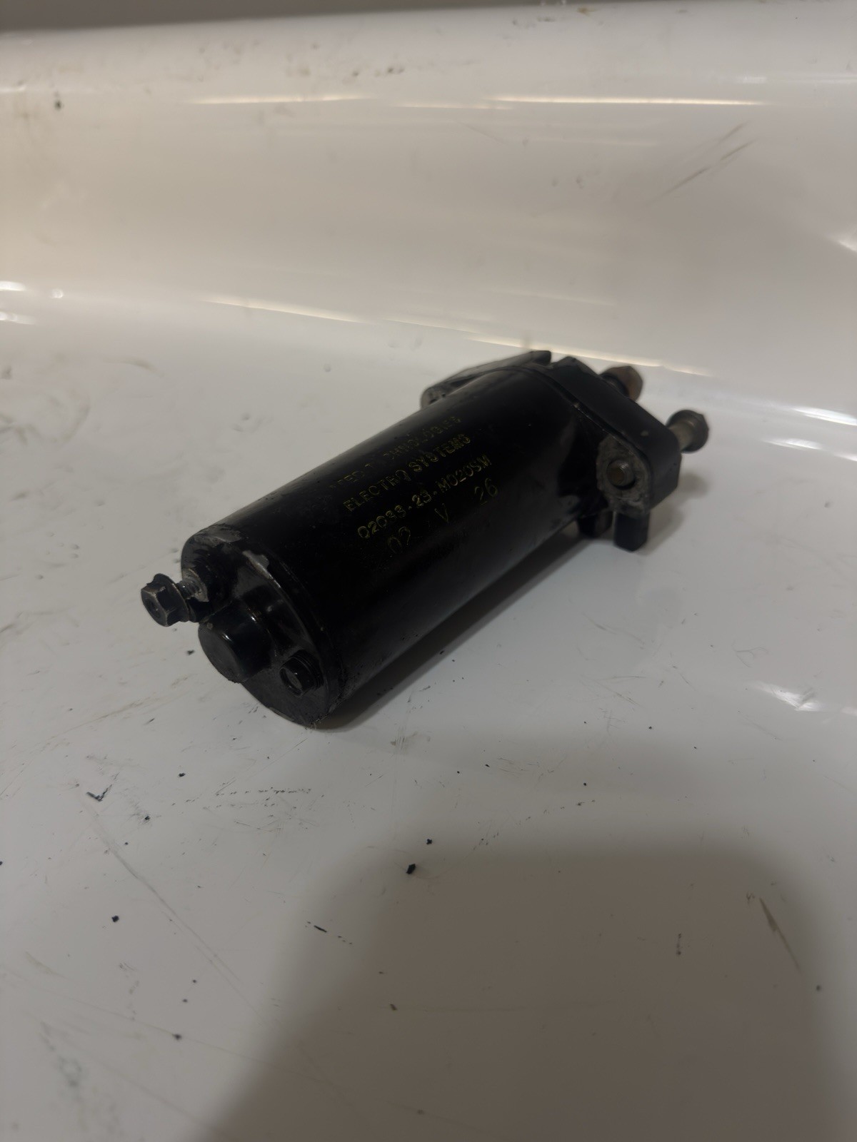 Johnson Evinrude 9.9 15 HP Starter Motor 386430 OEM OMC 1974-1992 Johnson Evinrude 9.9 15 HP Starter Motor 386430 OEM OMC 1974-1992