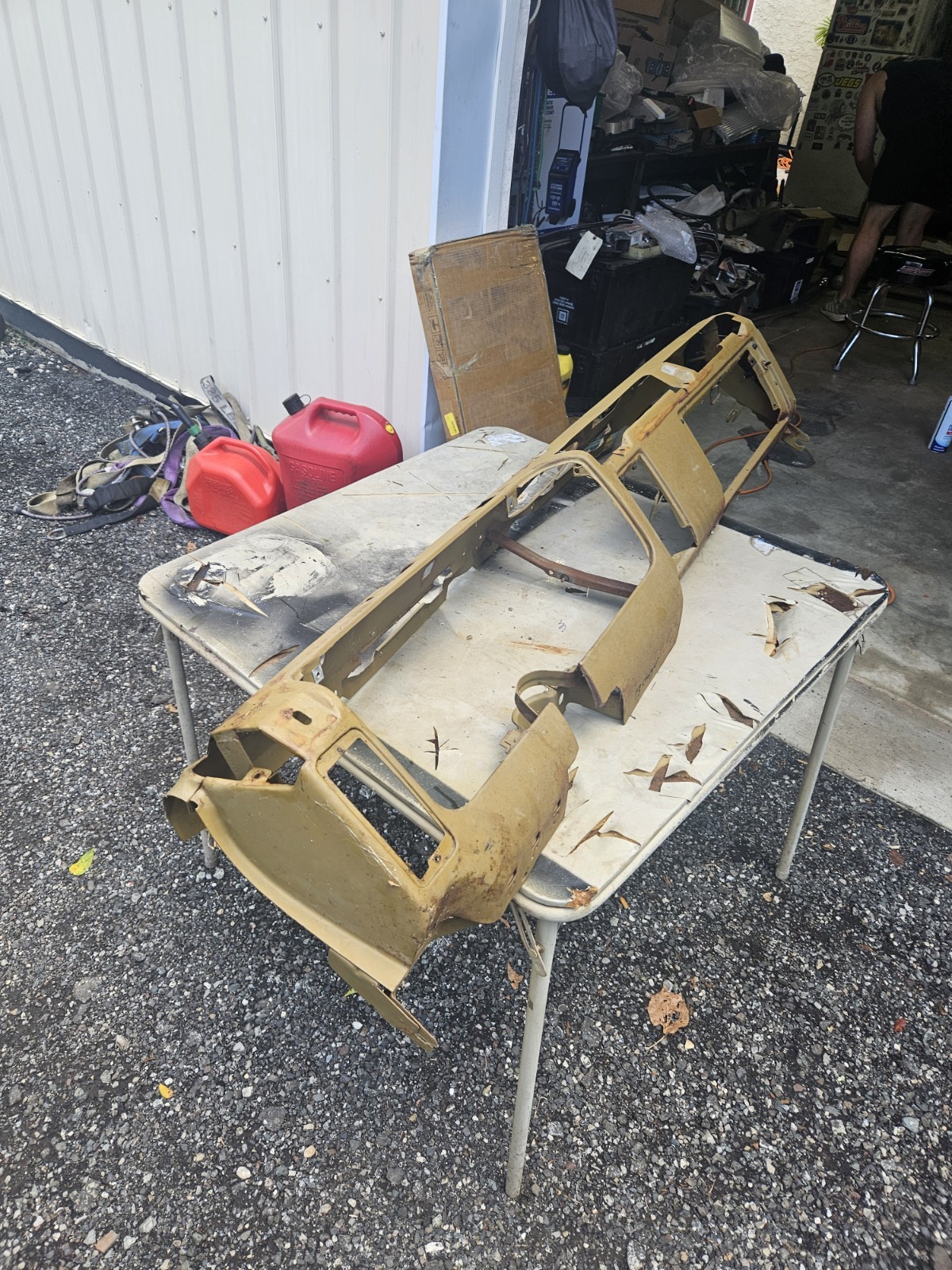 1971-74 DODGE CHARGER SE ORIGINAL STEEL DASH SHELL 1971 1972 1973 1974 1971-74 DODGE CHARGER SE ORIGINAL STEEL DASH SHELL 1971 1972 1973 1974