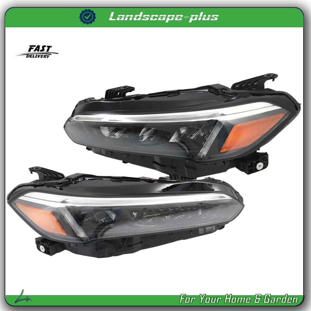 RH&LH Headlights Headlamps Set Fit For Honda Civic Sport Touring 2022-2023 Clear